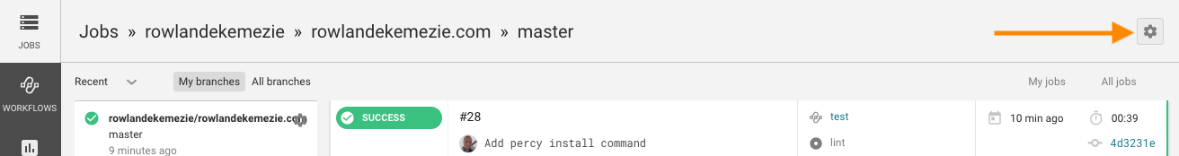 Setting icon